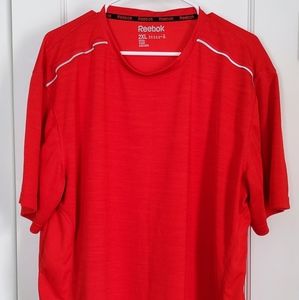 Reebok PlayDRY Sport Shirt Men's 2XL Red